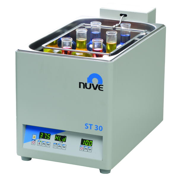 Baño Maria con Agitación Orbital 30 LTS Mod ST-30 Marca Nuve