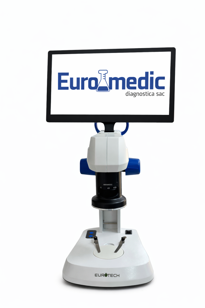 Estereoscopio con Pantalla 9 Pulgadas LCD Modelo: 500411D – Marca Eurotech